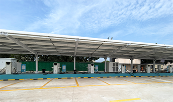 上海亿士新能源充电站项目