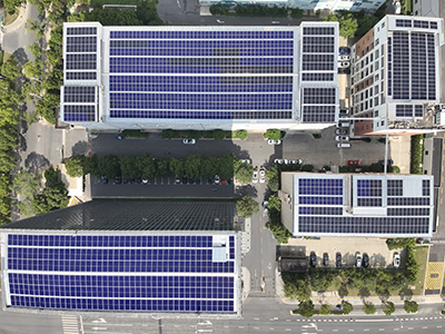 上海松江磊讯实业有限公司665kW屋顶分布式光伏发电项目